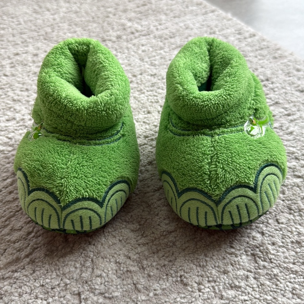 *LIKE NEW* Disney Pixar Arlo the Good Dinosaur Slippers -Boys & Girls- Size 5-6 - Picture 3 of 6